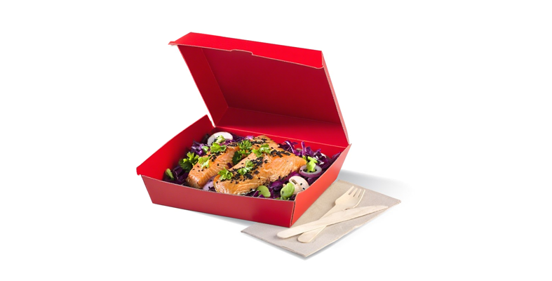 Single station food box making machine Applications