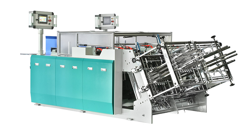 /Full Servo Indenpental Double Station Burger Box Making/Forming Machine