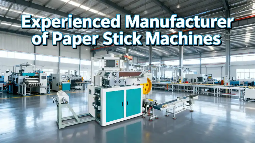 Paper Stick Making Machine Manufacturer