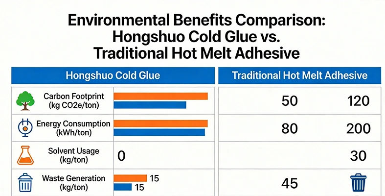 Hongshuo's cold glue technology