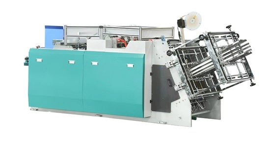 Double Station Burger Box Making Machine